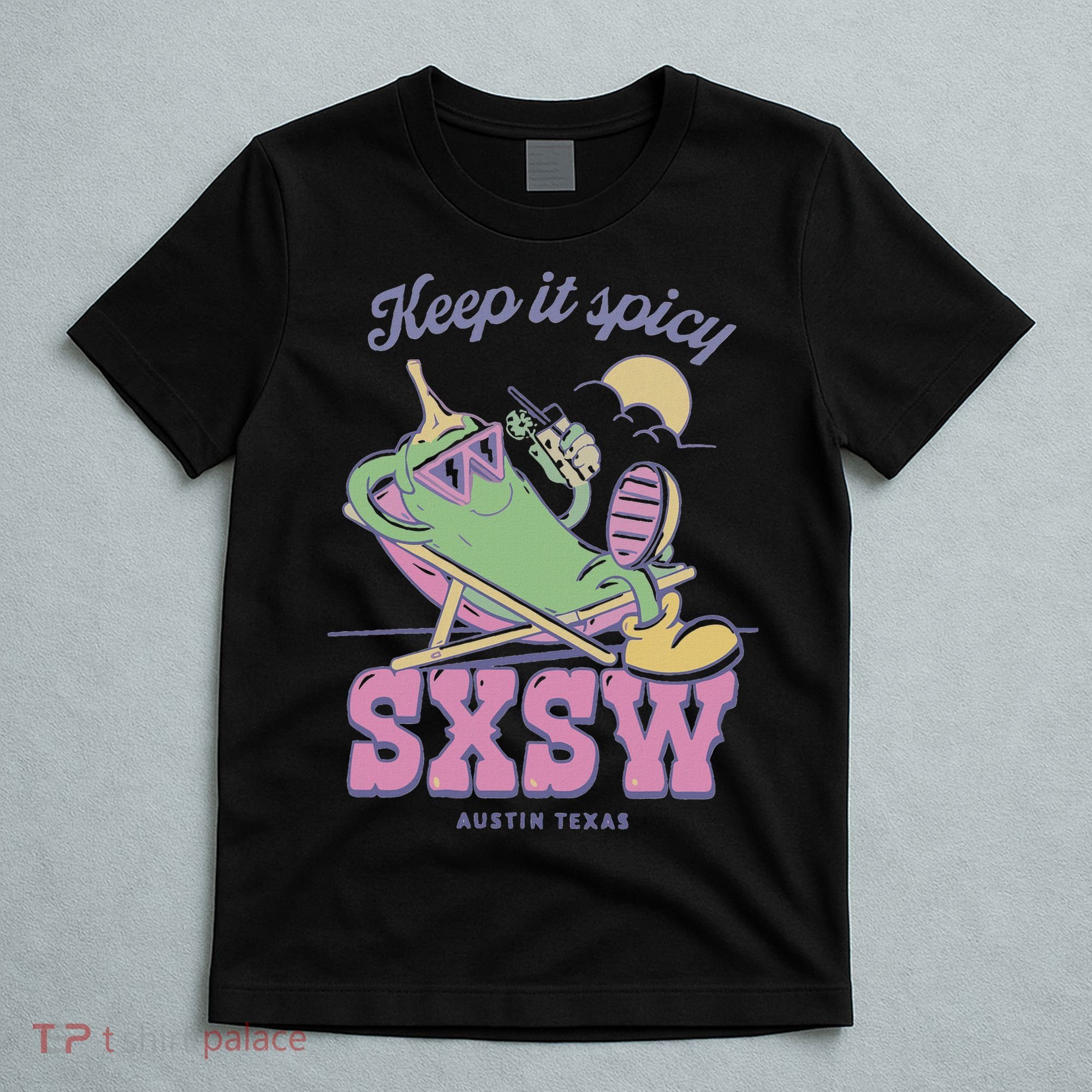 Sxsw Keep It Spicy Austin Texas T-Shirt