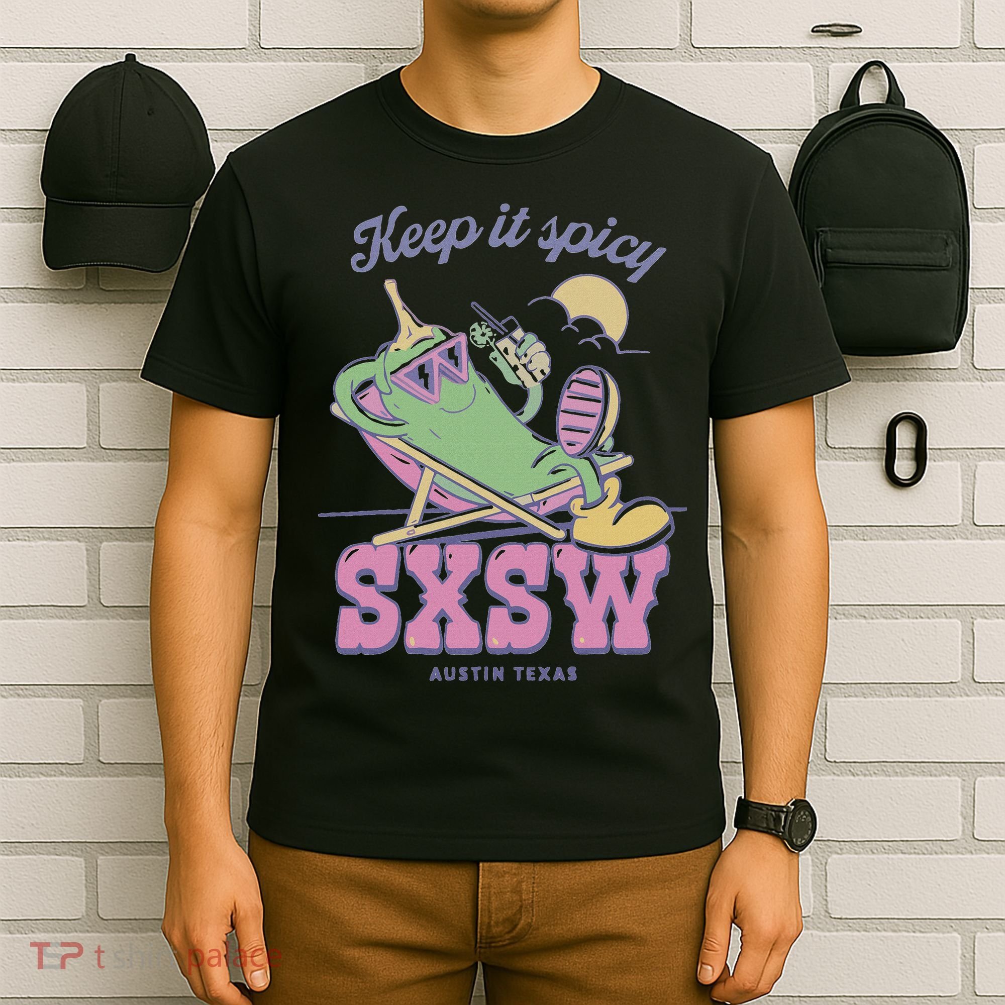 Sxsw Keep It Spicy Austin Texas T-Shirt