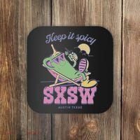 Sxsw Keep It Spicy Austin Texas Coaster thumb 0