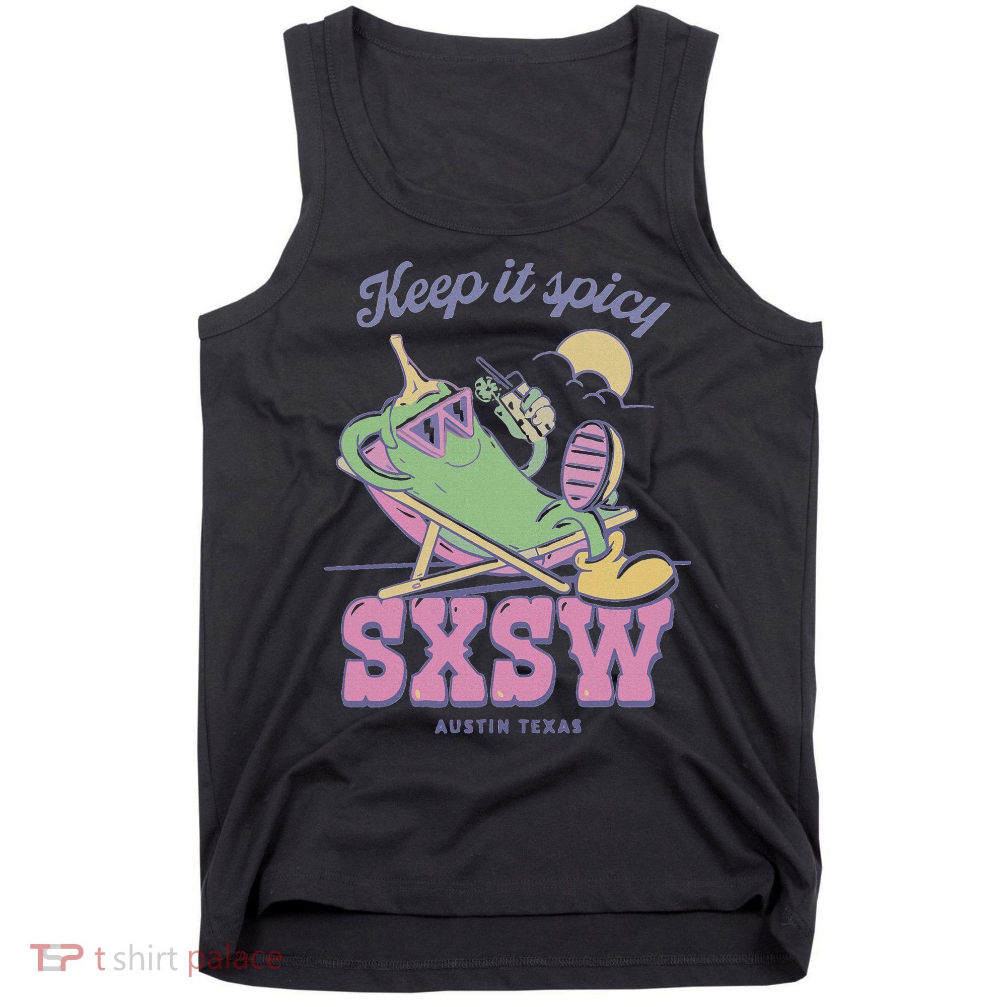 Sxsw Keep It Spicy Austin Texas Tank Top