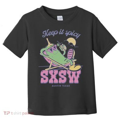 Sxsw Keep It Spicy Austin Texas Toddler T-Shirt