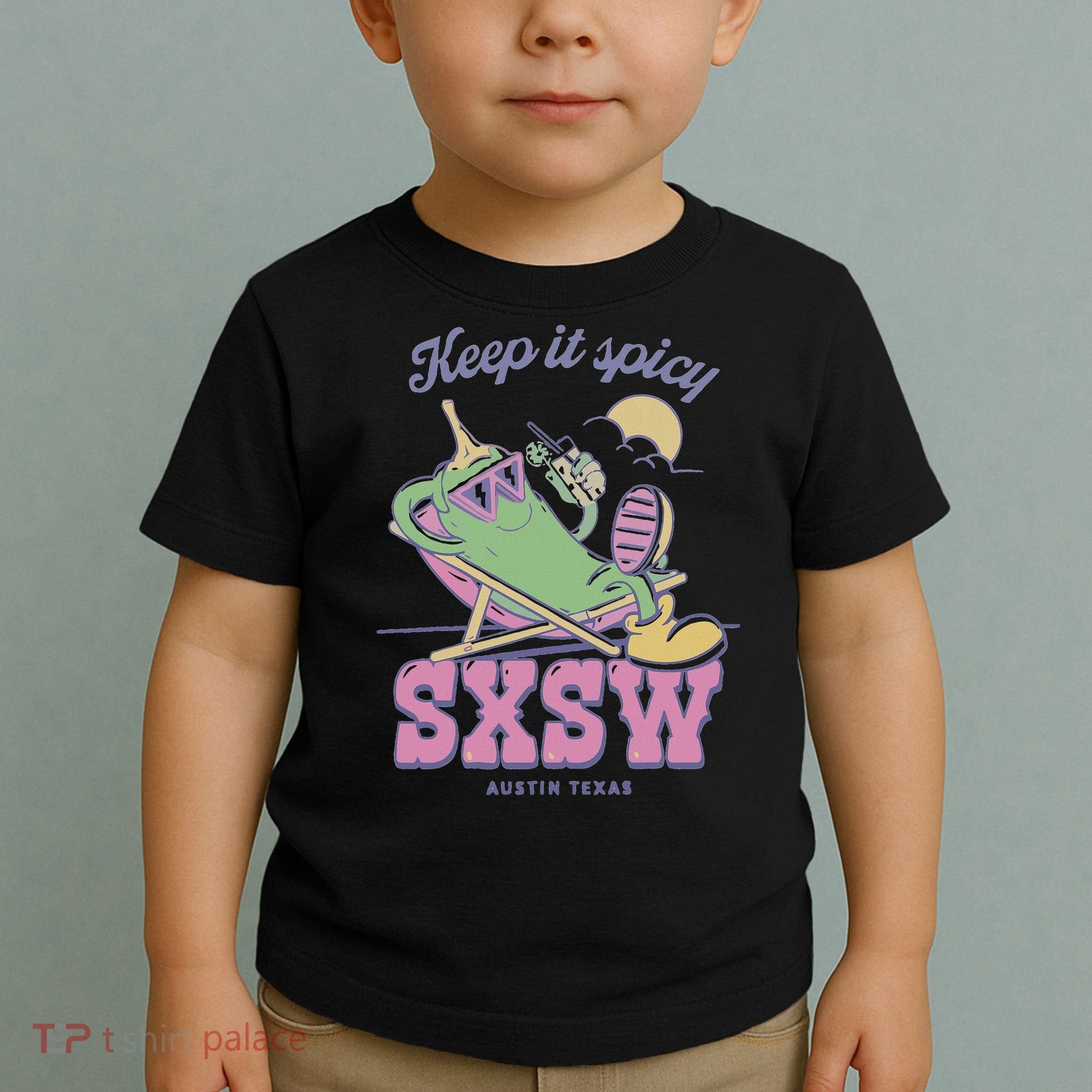 Sxsw Keep It Spicy Austin Texas Toddler T-Shirt