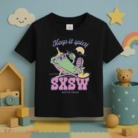 Sxsw Keep It Spicy Austin Texas Toddler T-Shirt thumb 3
