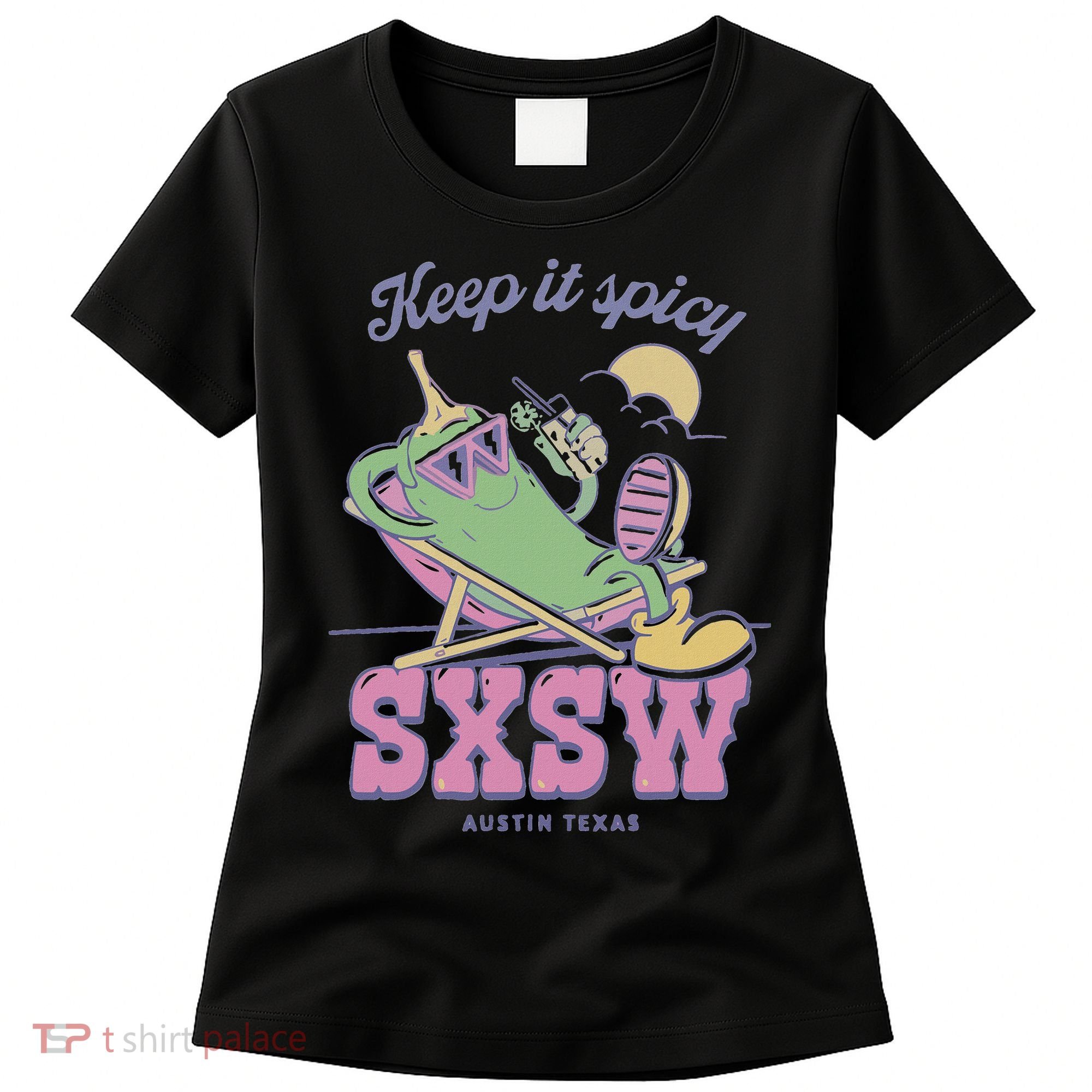 Sxsw Keep It Spicy Austin Texas Women's T-Shirt