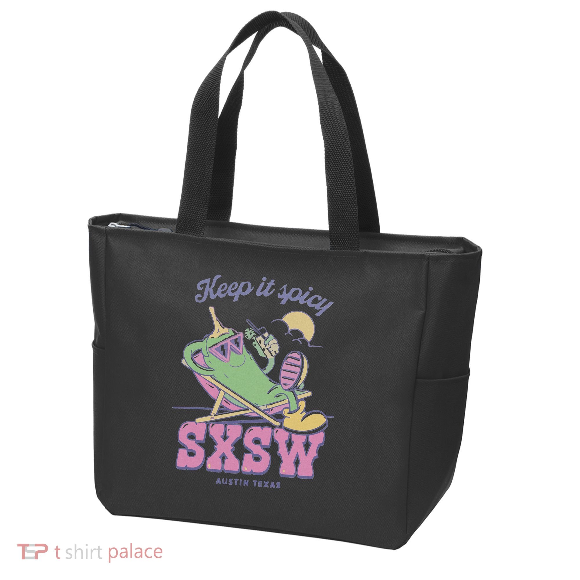 Sxsw Keep It Spicy Austin Texas Tote Bag
