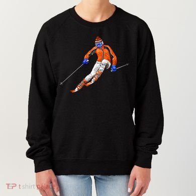Skiing Downhill Women's Sweatshirt