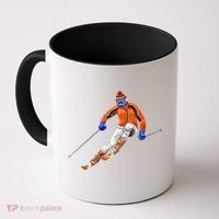 Skiing Downhill Coffee Mug thumb 0