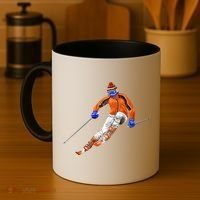 Skiing Downhill Coffee Mug thumb 4