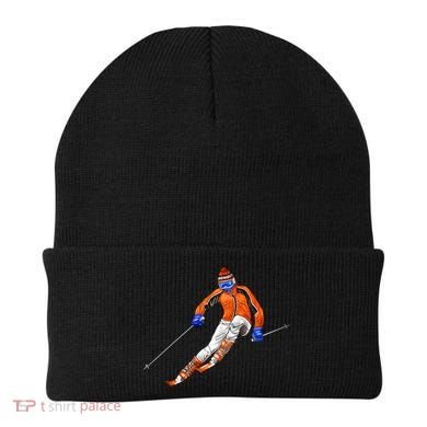 Skiing Downhill Beanie