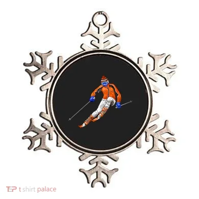 Skiing Downhill Ornament