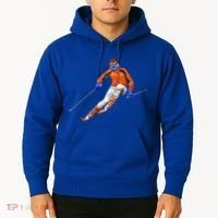 Skiing Downhill Hoodie thumb 2