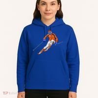 Skiing Downhill Hoodie thumb 5