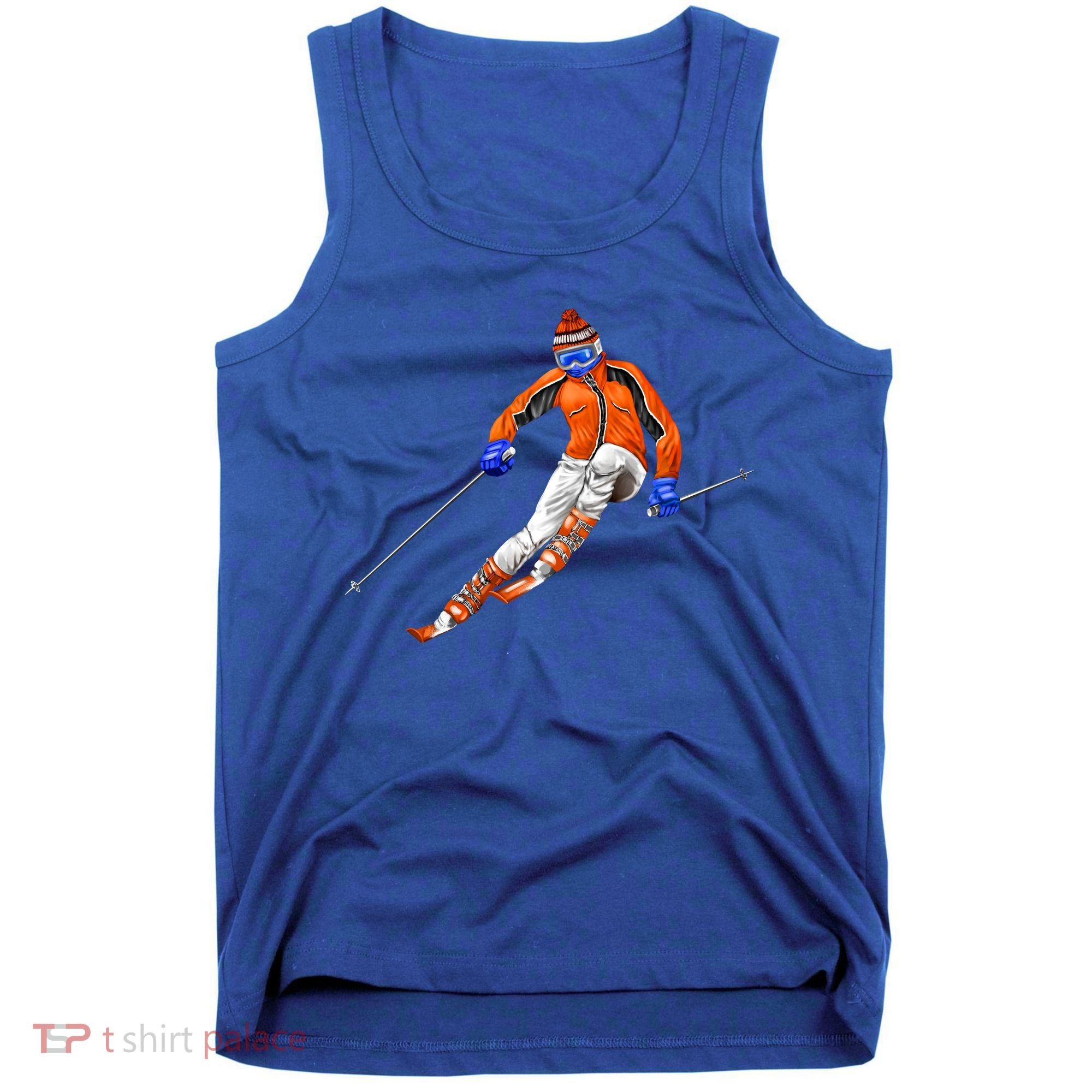Skiing Downhill Tank Top