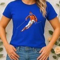 Skiing Downhill Women's T-Shirt thumb 2