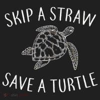 Skip A Straw Save A Turtle Beanie thumb 2