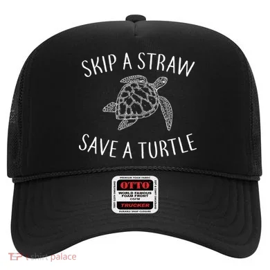 Skip a Straw Save a Turtle Hat