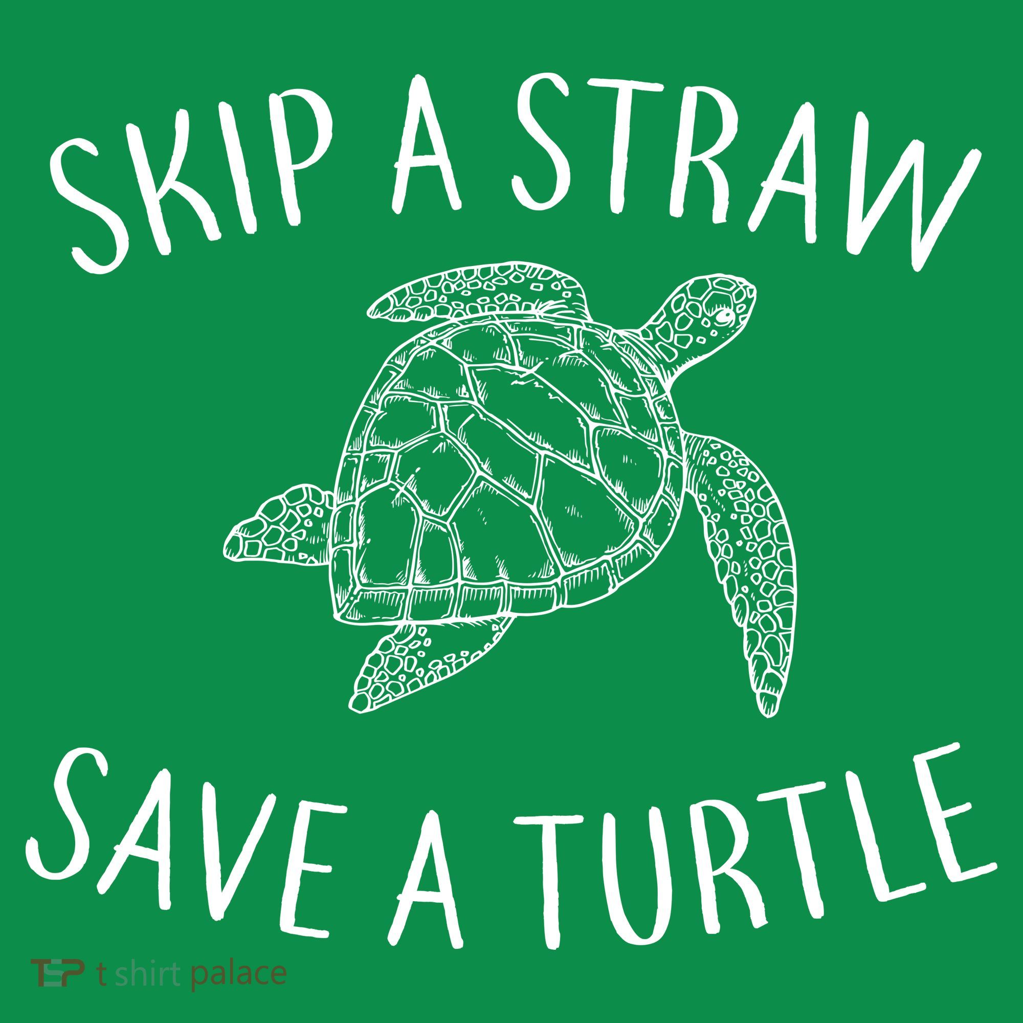 Skip A Straw Save A Turtle Long Sleeve Shirt