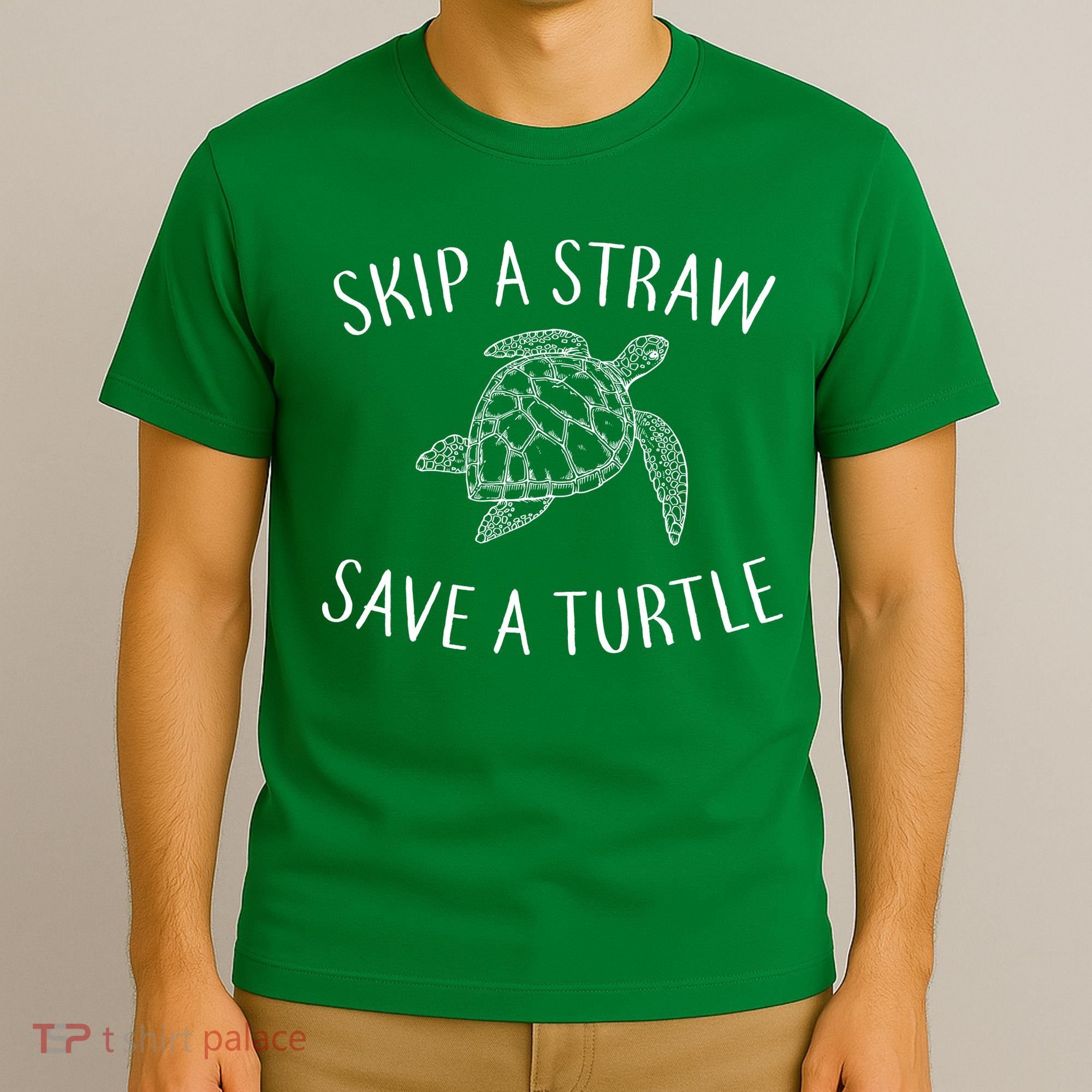 Skip A Straw Save A Turtle T-Shirt