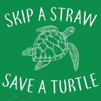 Skip A Straw Save A Turtle Kids Hoodie thumb 5
