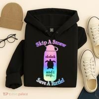 Skip A Straw Save A Turtle Sksksks Hoodie thumb 4