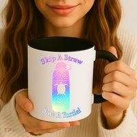 Skip A Straw Save A Turtle Sksksks Coffee Mug thumb 3