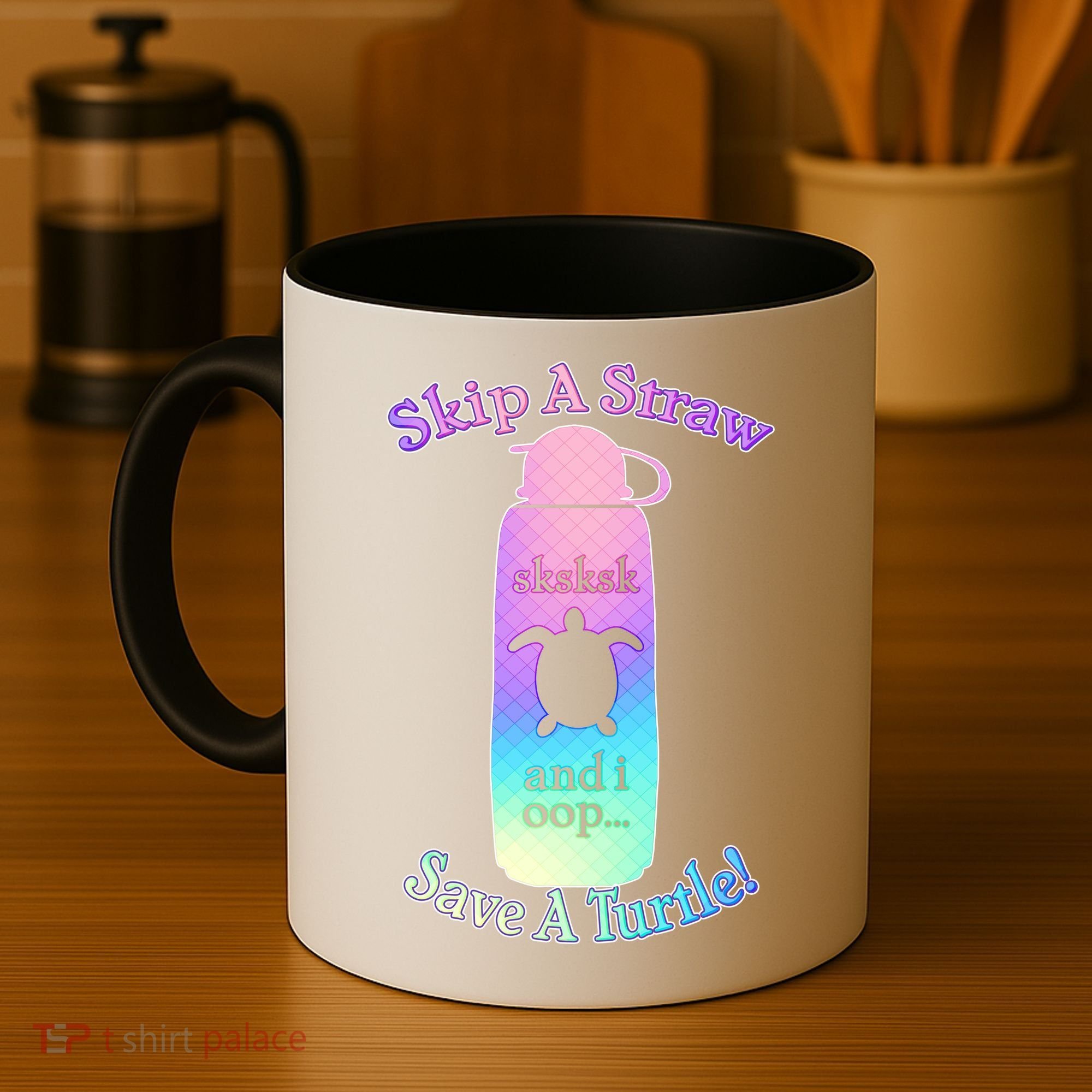 Skip A Straw Save A Turtle Sksksks Coffee Mug