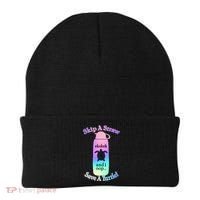 Skip A Straw Save A Turtle Sksksks Beanie thumb 0