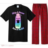 Skip A Straw Save A Turtle Sksksks Pajama Set thumb 0