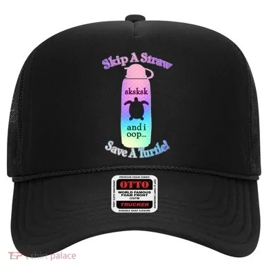 Skip A Straw Save A Turtle Sksksks Hat