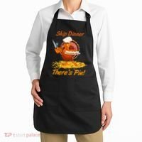 Skip Dinner There's Pie Turkey Thanksgiving Apron thumb 2