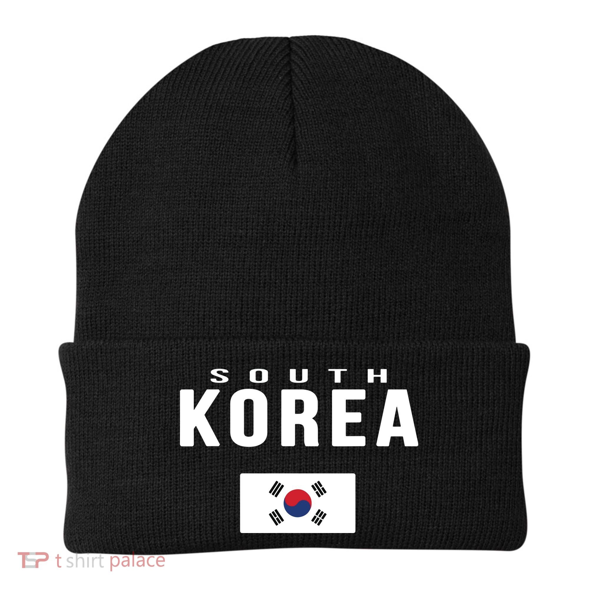 South Korea Korean Flag Gift Souvenir Beanie