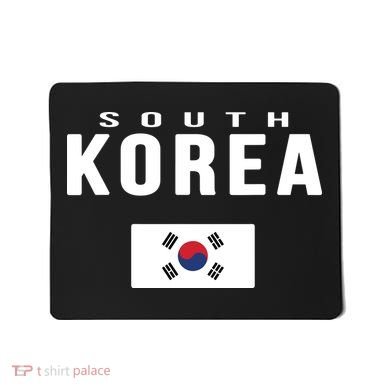 South Korea Korean Flag Gift Souvenir Mousepad
