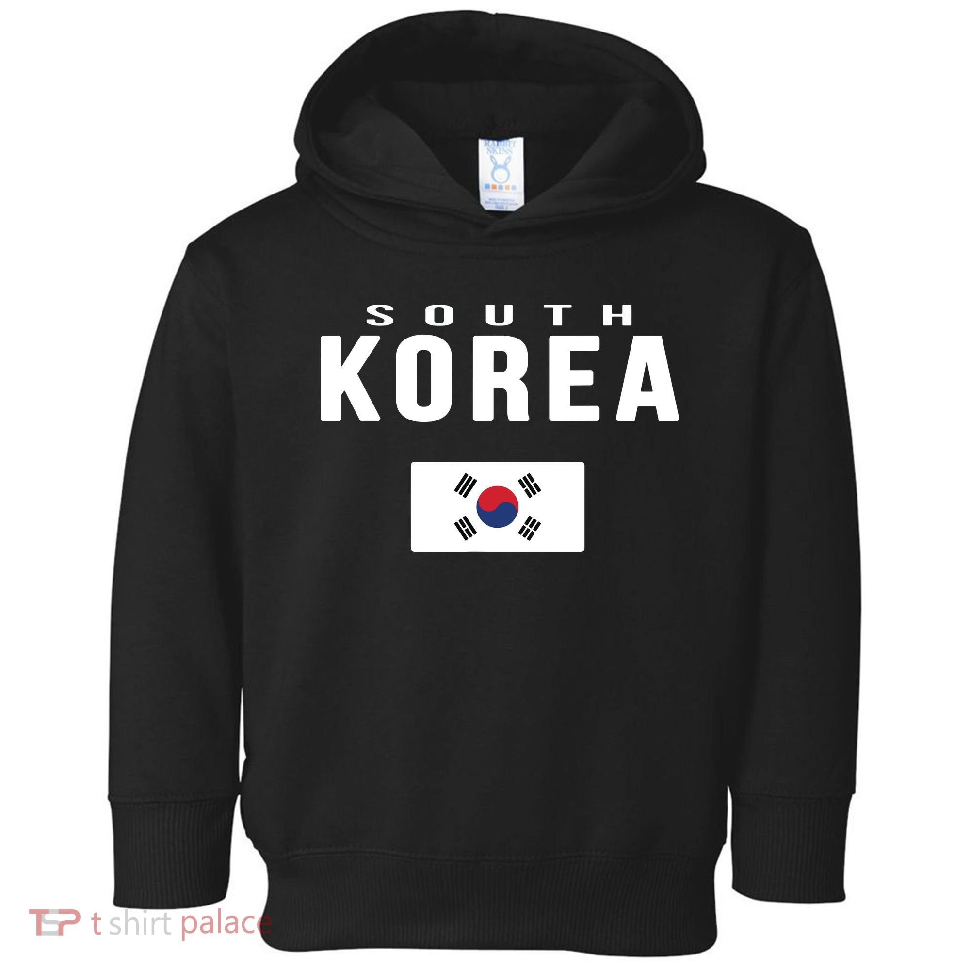 South Korea Korean Flag Gift Souvenir Toddler Hoodie