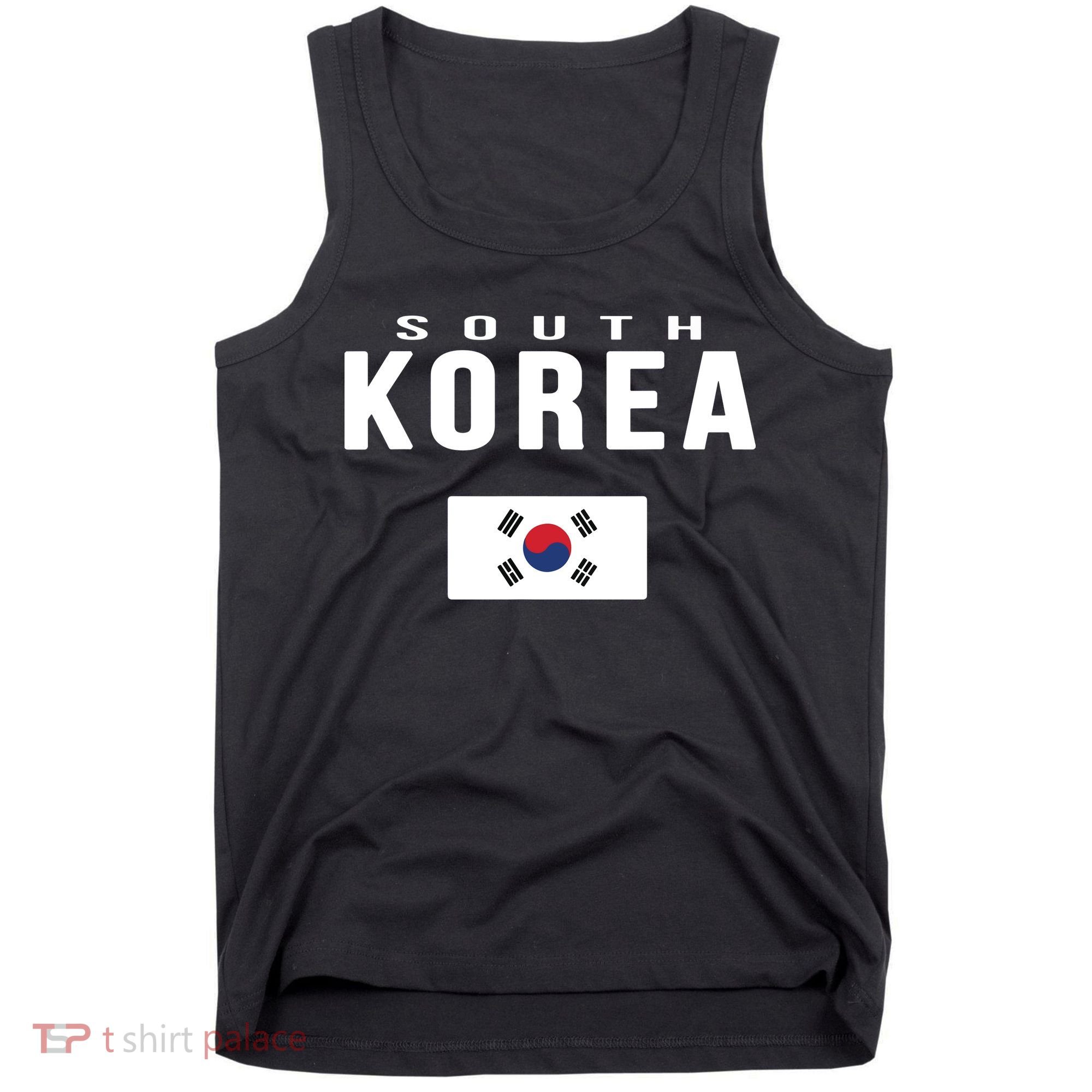 South Korea Korean Flag Gift Souvenir Tank Top