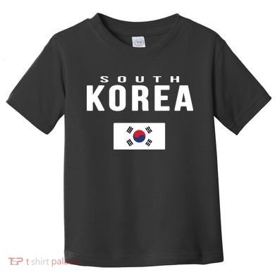 South Korea Korean Flag Gift Souvenir Toddler T-Shirt