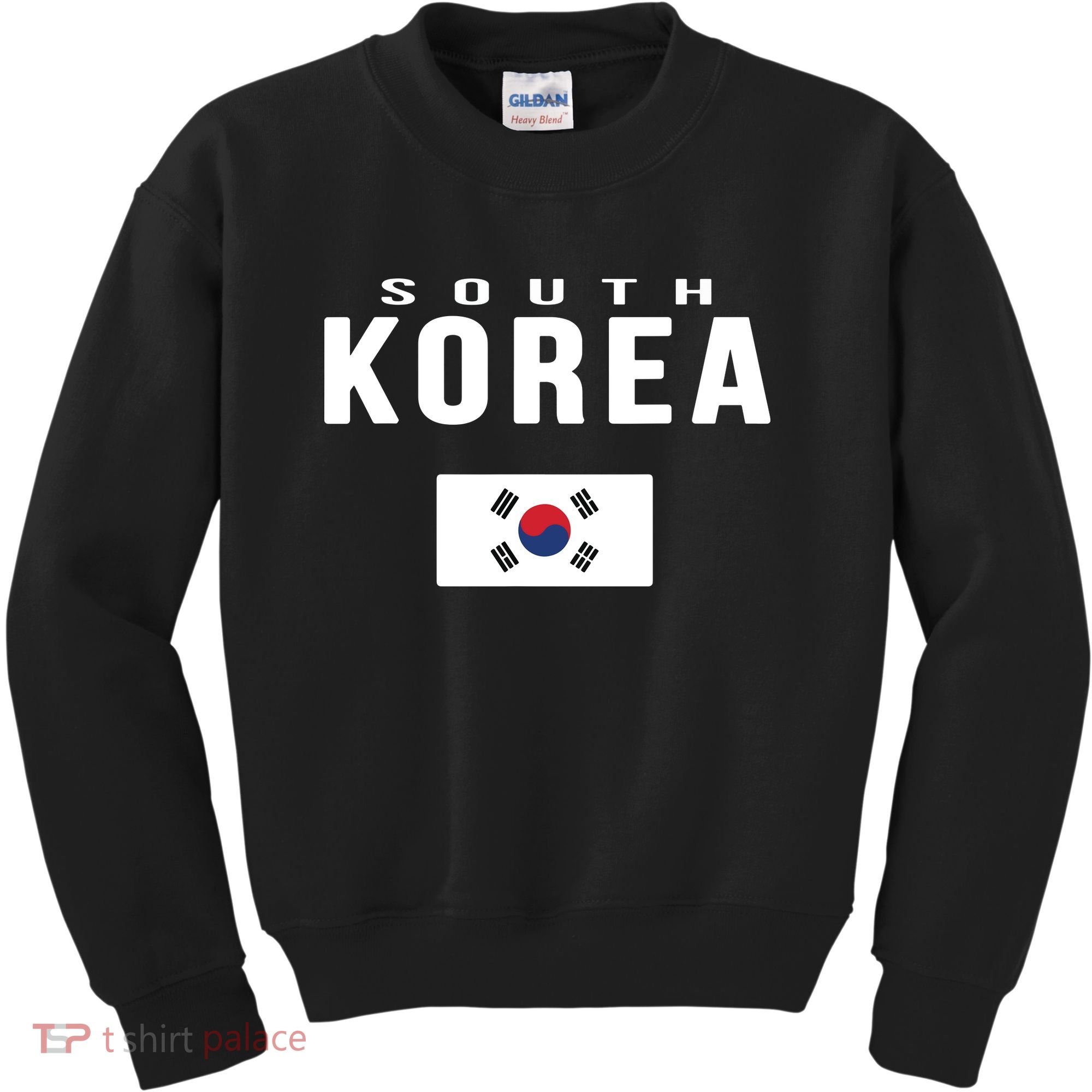 South Korea Korean Flag Gift Souvenir Kids Sweatshirt