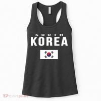 South Korea Korean Flag Gift Souvenir Women's Tank Top thumb 0