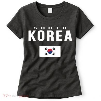 South Korea Korean Flag Gift Souvenir Women's T-Shirt