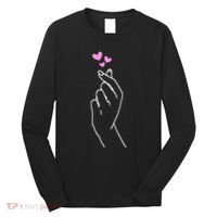 Saranghae Korean Kdrama Lovers Long Sleeve Shirt thumb 0