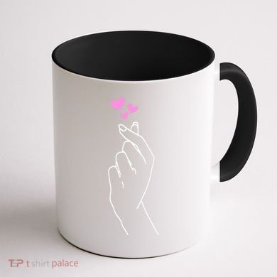 Saranghae Korean Kdrama Lovers Coffee Mug back