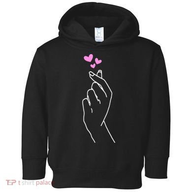 Saranghae Korean Kdrama Lovers Toddler Hoodie
