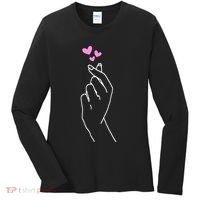 Saranghae Korean Kdrama Lovers Women's Long Sleeve Shirt thumb 0