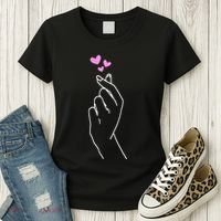 Saranghae Korean Kdrama Lovers Women's T-Shirt thumb 3