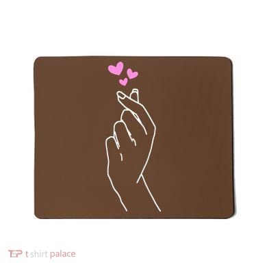 Saranghae Korean Kdrama Lovers Mousepad