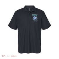 Spread Kindness Like Snowflakes Christmas Teacher Unity Day Polo thumb 0