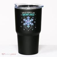 Spread Kindness Like Snowflakes Christmas Teacher Unity Day Tumbler thumb 0