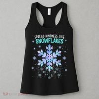 Spread Kindness Like Snowflakes Christmas Teacher Unity Day Women's Tank Top thumb 3