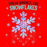 Spread Kindness Like Snowflakes Christmas Teacher Unity Day Santa Hat thumb 1