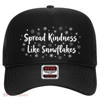 Spread Kindness Like Snowflakes Unspirational Positive Xmas Gift Hat thumb 0