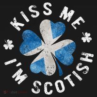 Scotland Kissing Me I'm Scottish Tee St Patrick's Day Women's Hoodie thumb 2